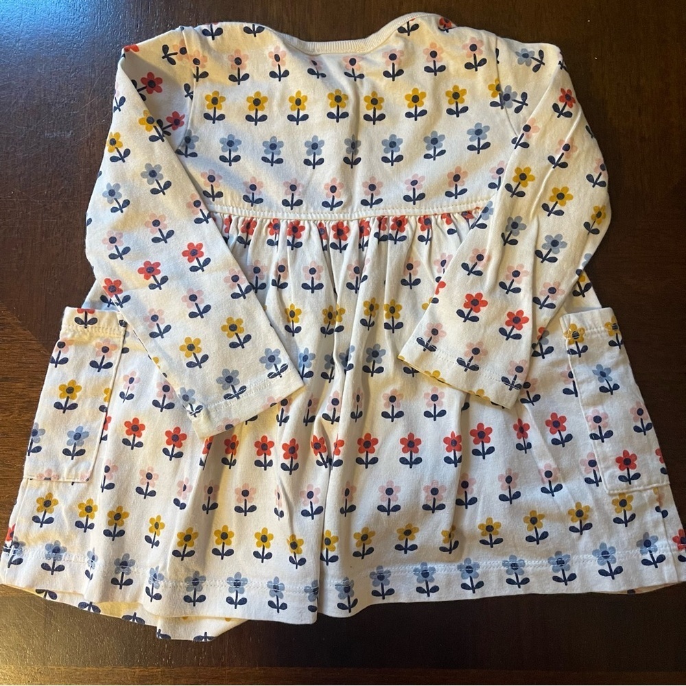 Hanna Andersson | Floral Baby Pocket Dress | 12-18 mo - Picture 5 of 5